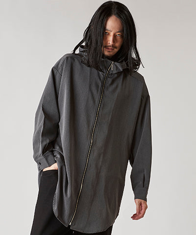 Hooded ZIP Long SH