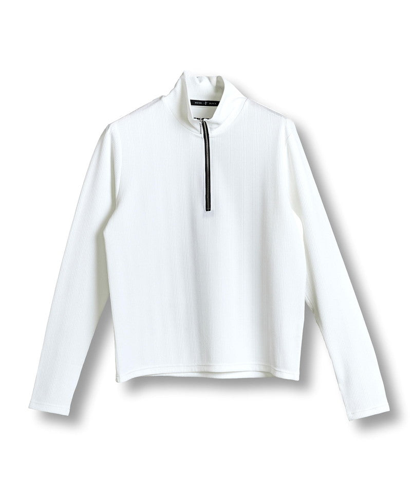 Slim Fit Half Zip-Pocket