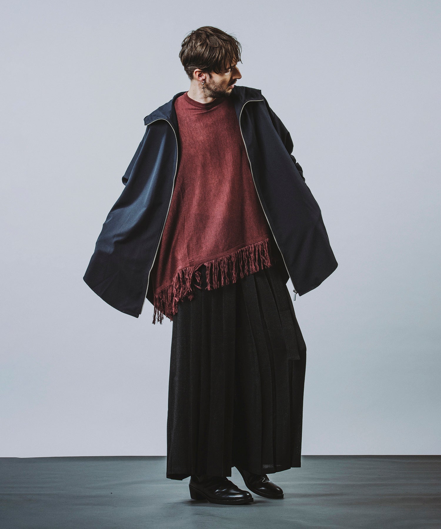 Hakama Pleated Trousers