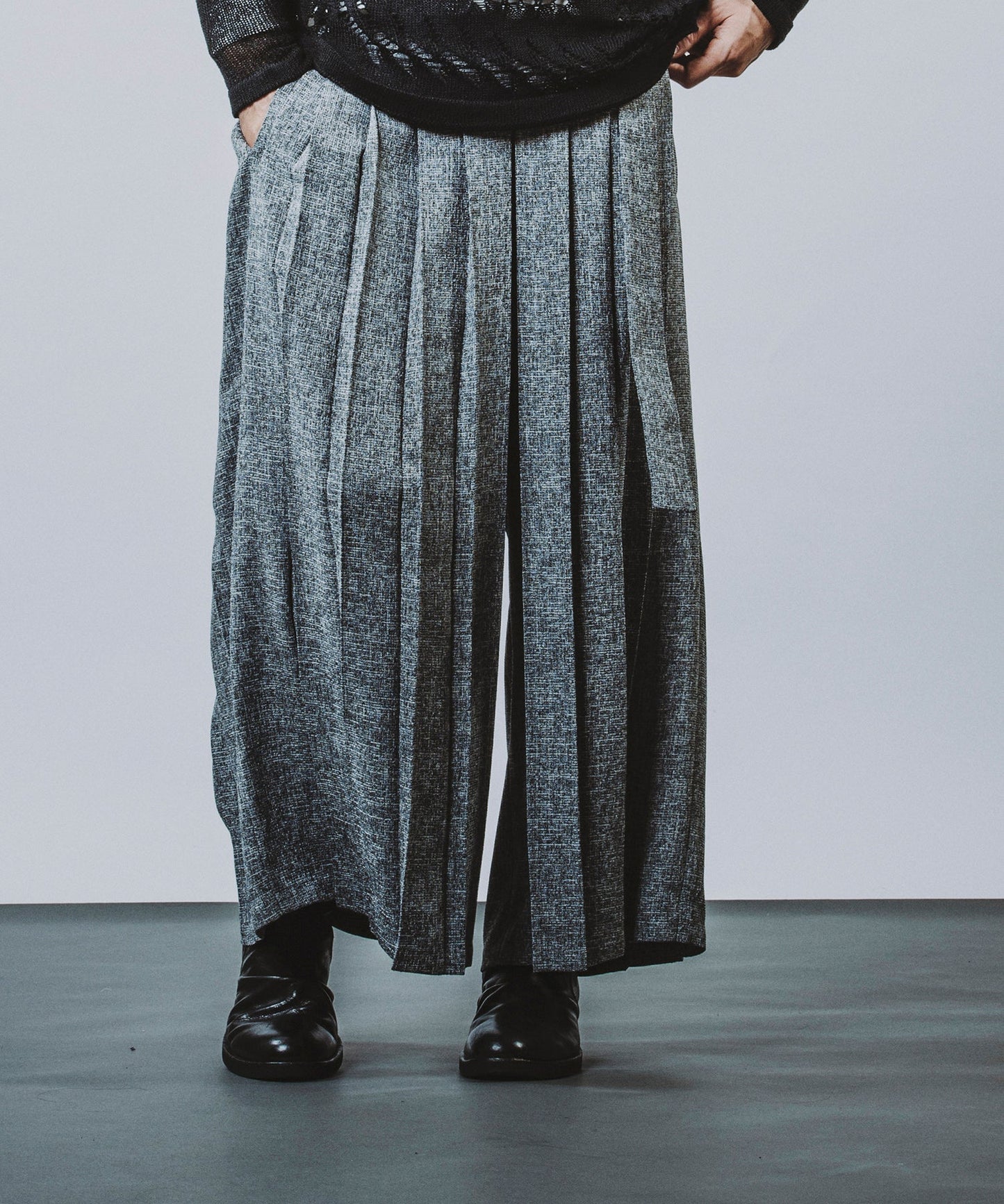 Hakama Pleated Trousers