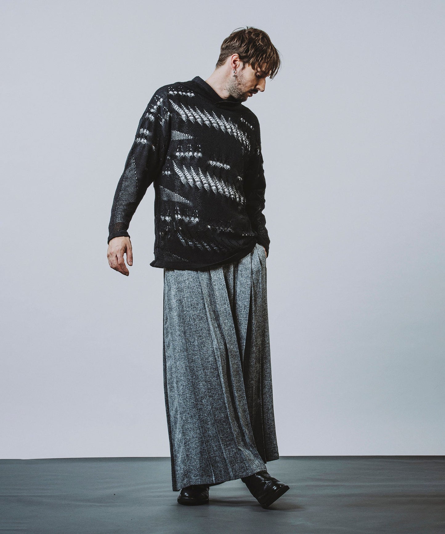 Hakama Pleated Trousers