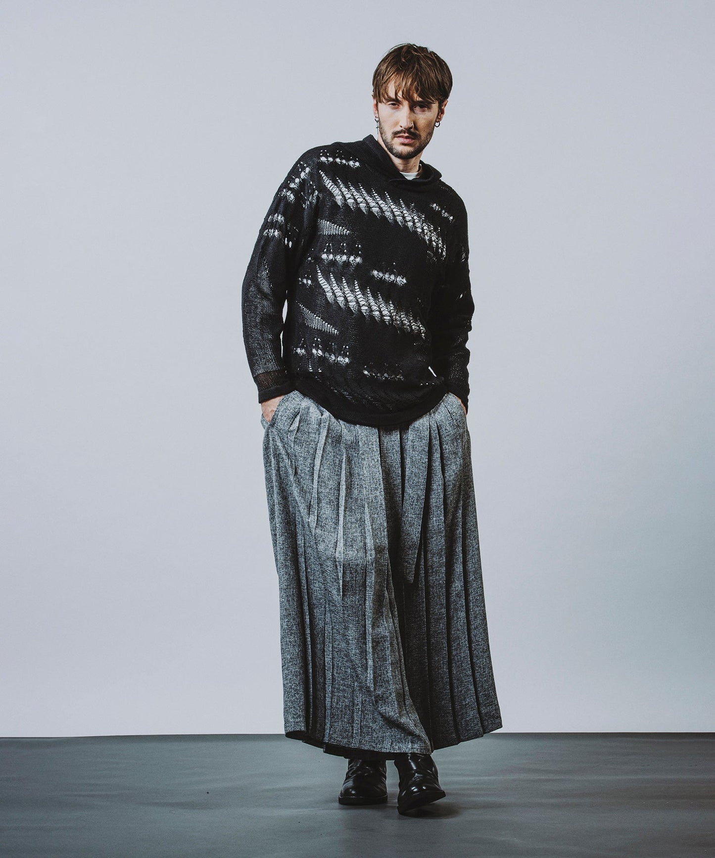 Hakama Pleated Trousers