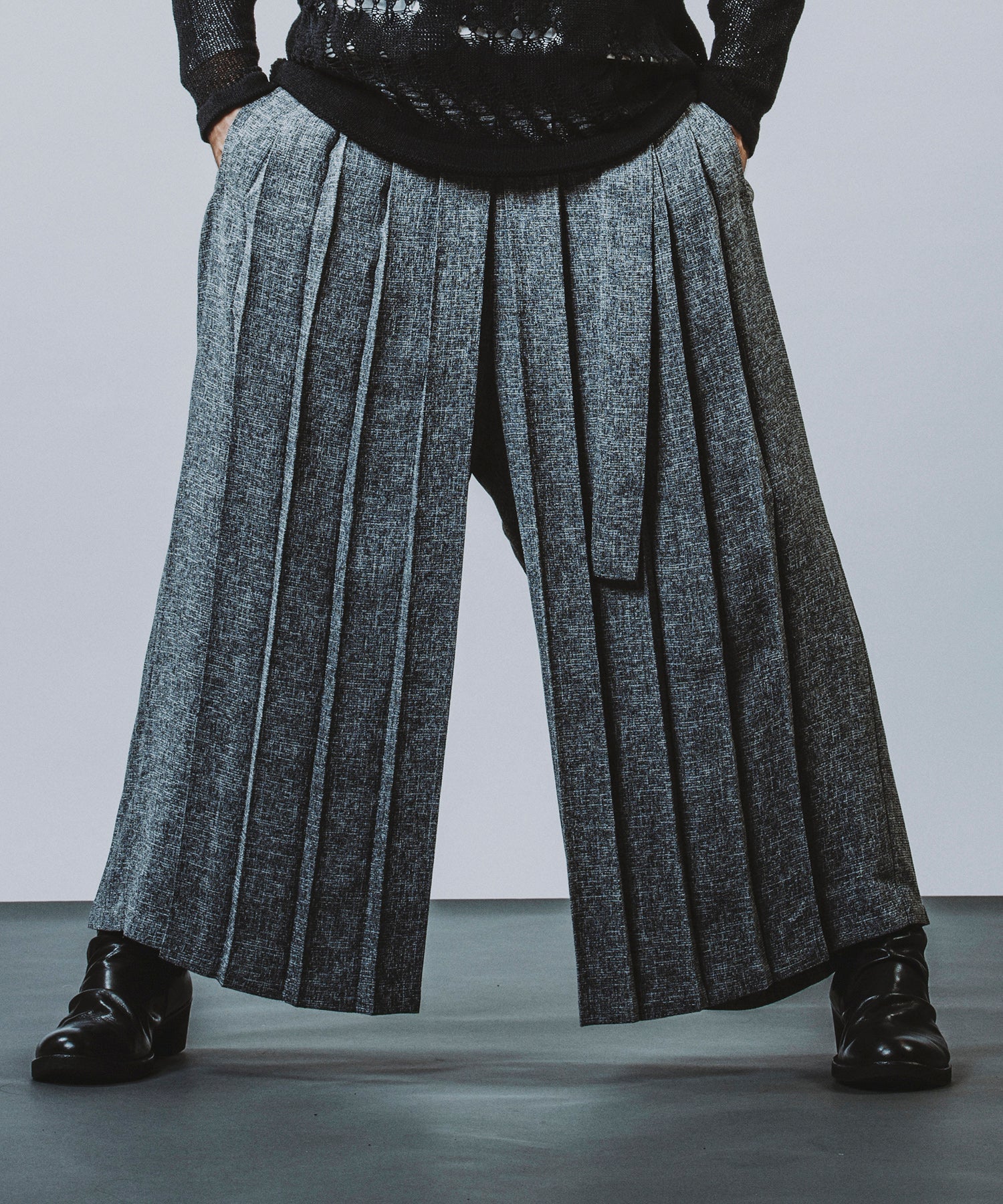 Hakama Pleated Trousers