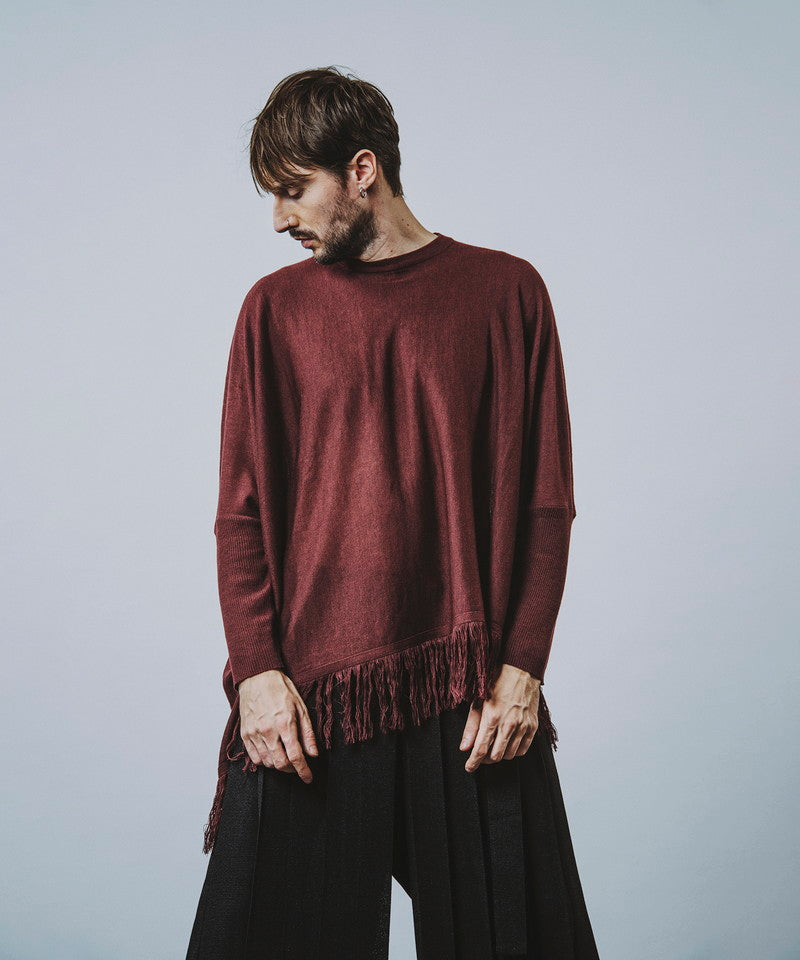 Fringe knit BIG-PO