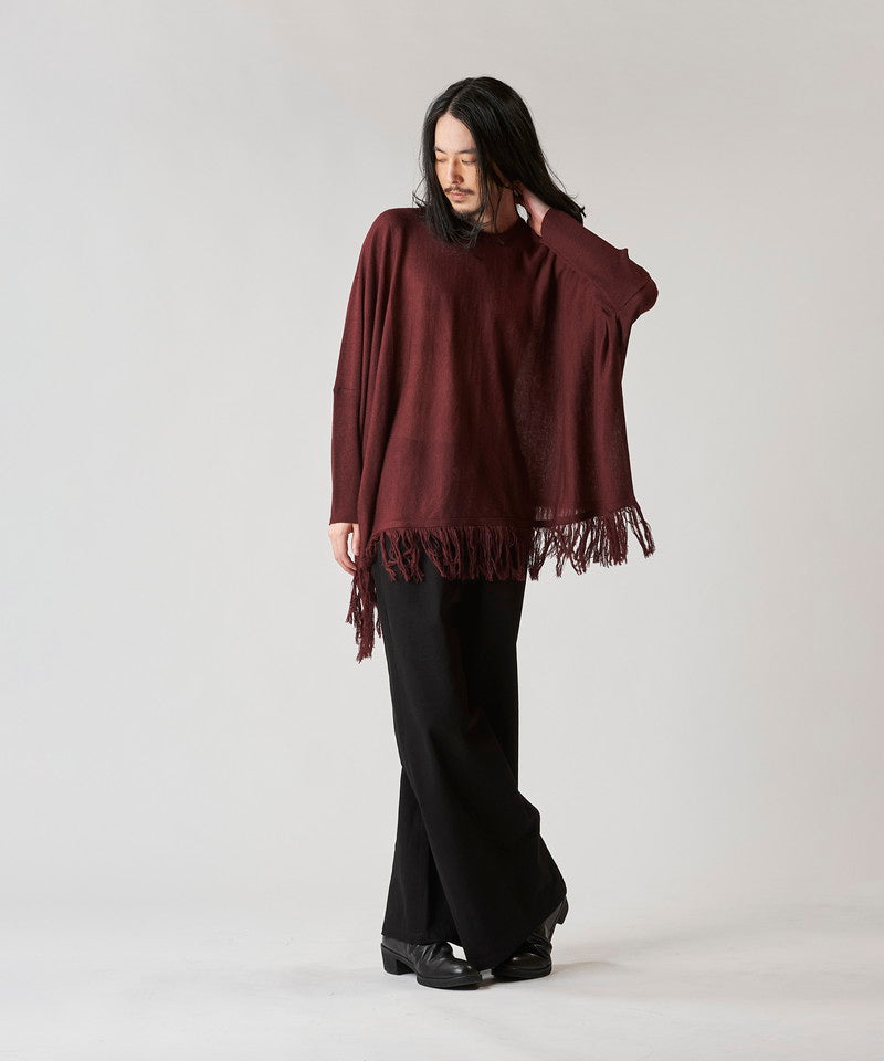 Fringe knit BIG-PO