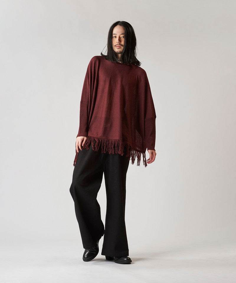 Fringe knit BIG-PO