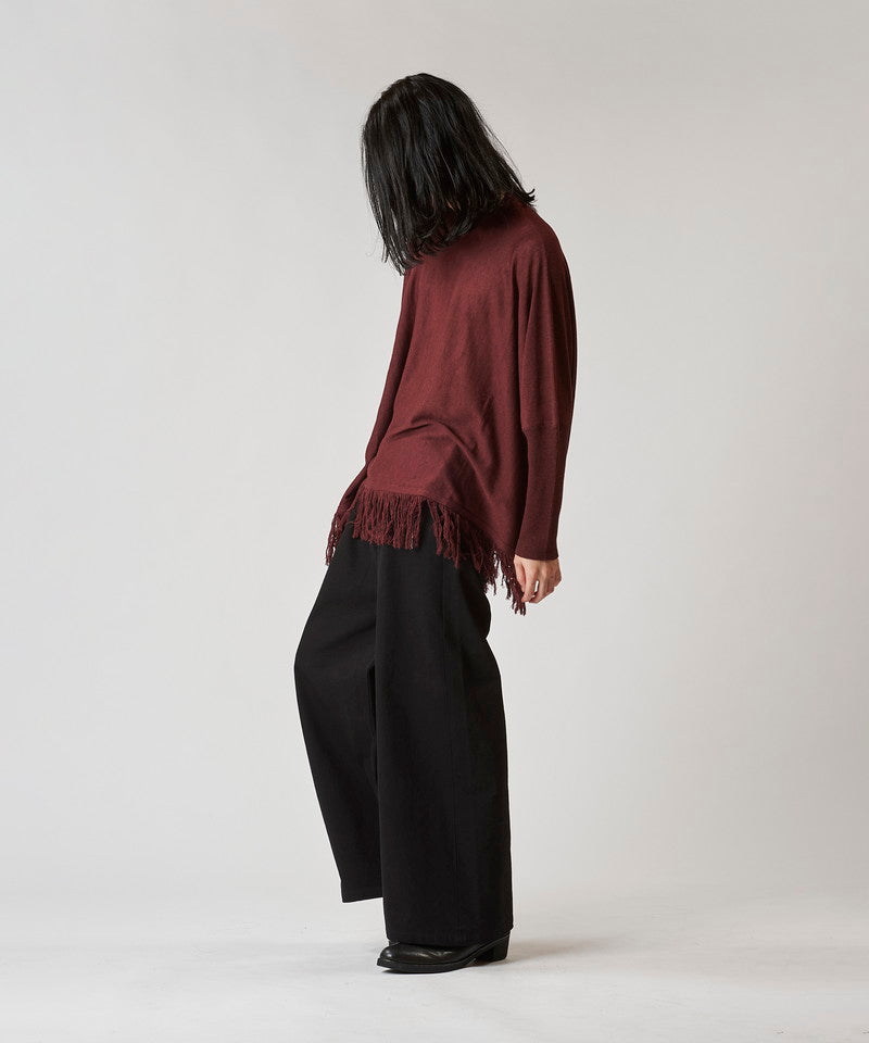 Fringe knit BIG-PO