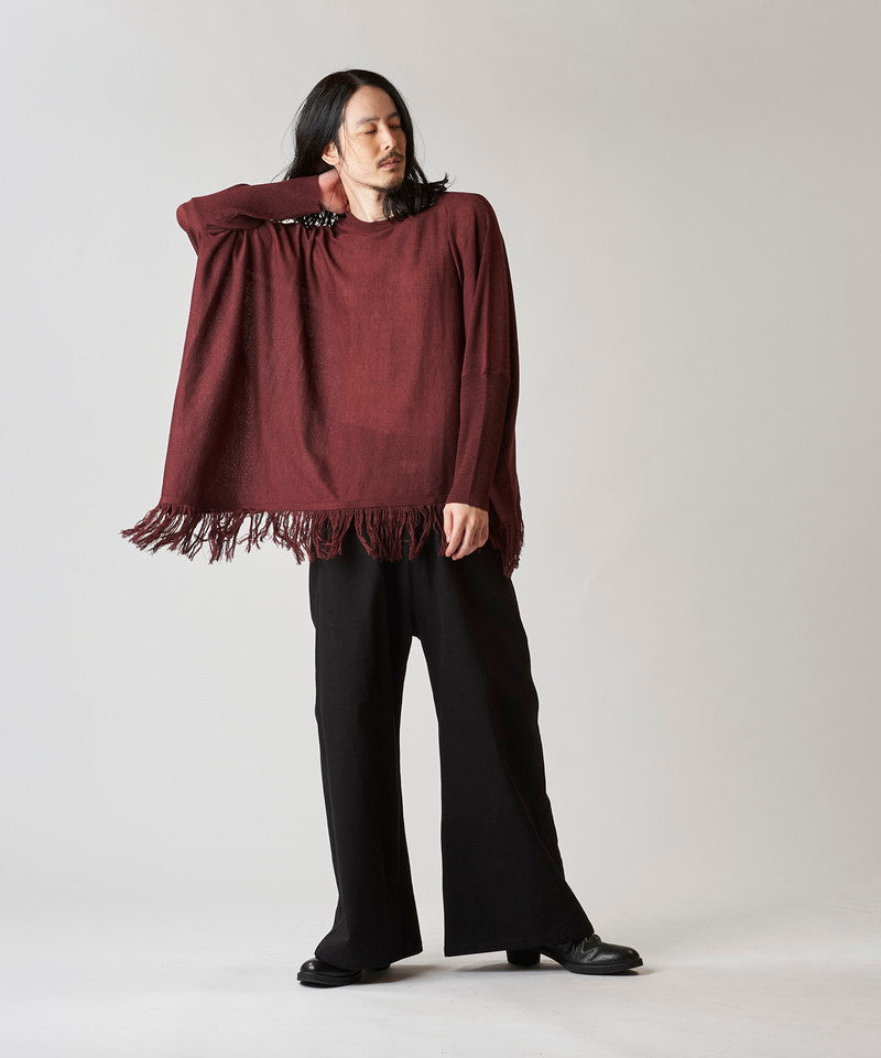 Fringe knit BIG-PO