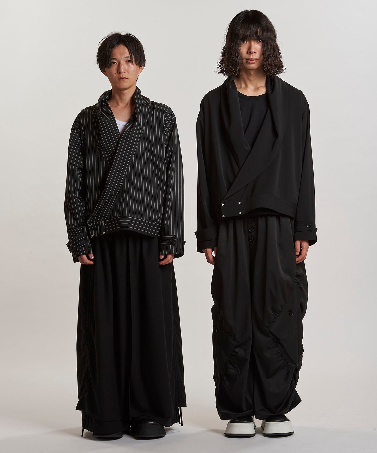 ストライプ Model:H169cm / BLACK Model:H180cm