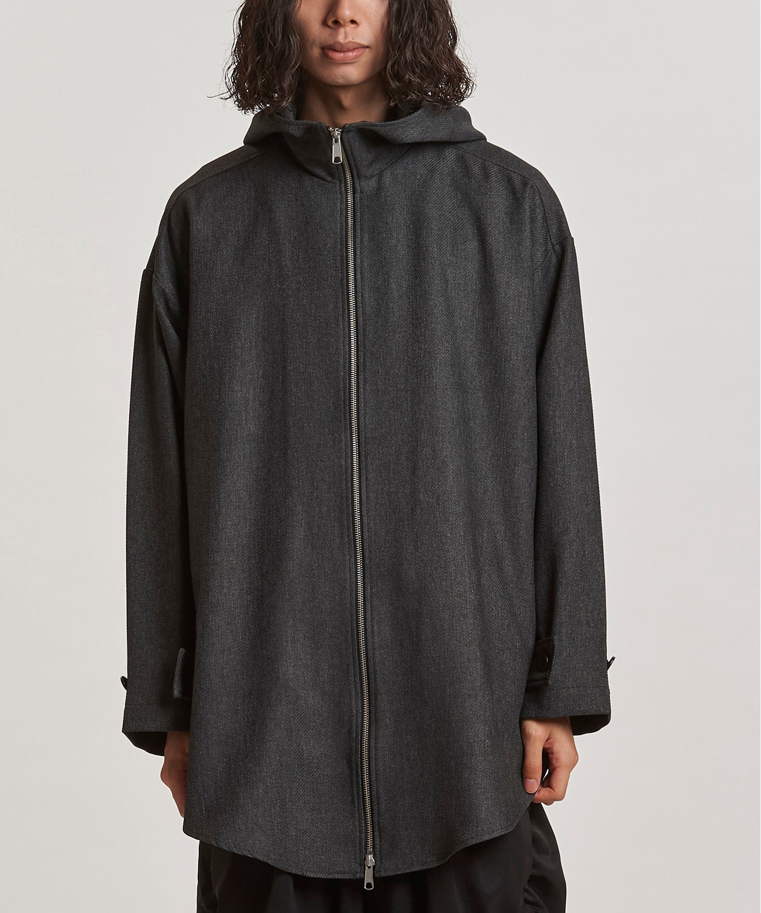 NO ID. BLACK. コート　オーバーサイズ NO ID. COAT