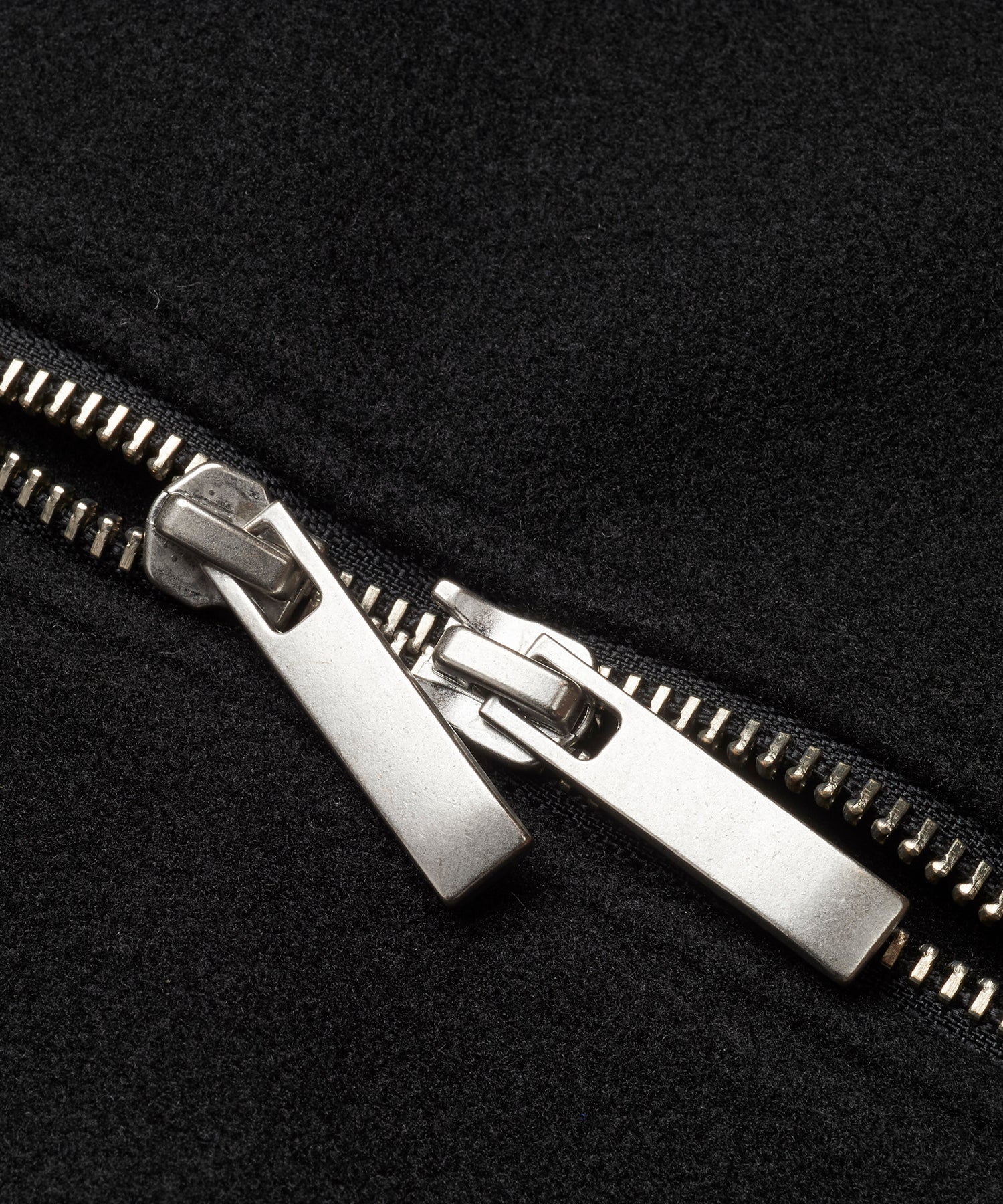 ボリュームネックライダースオーバーコート