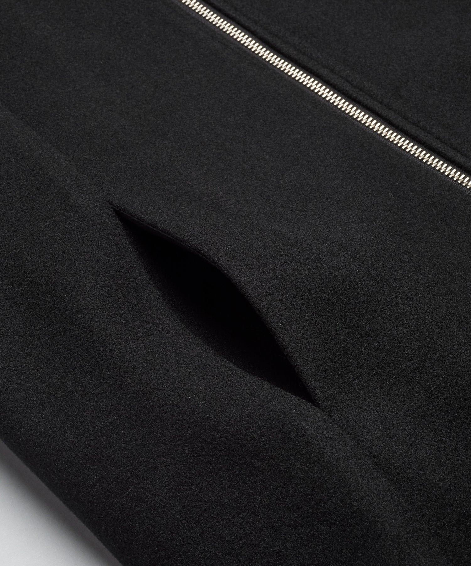 ボリュームネックライダースオーバーコート