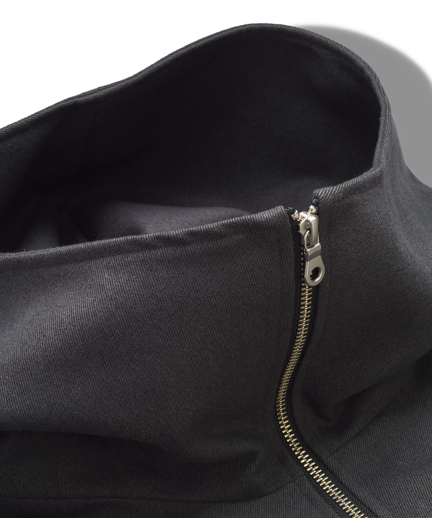 フーデッドBIGハーフコート