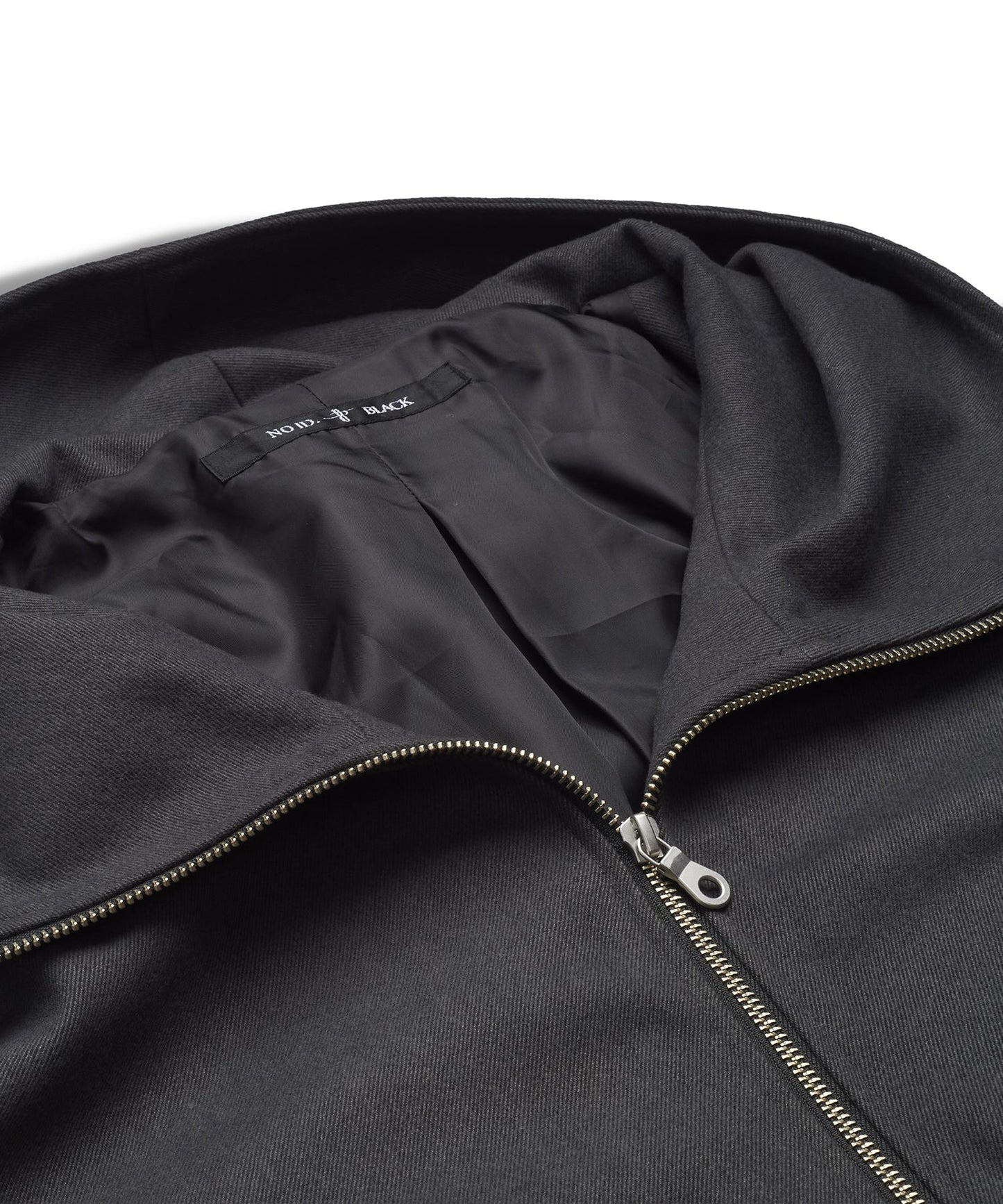 フーデッドBIGハーフコート