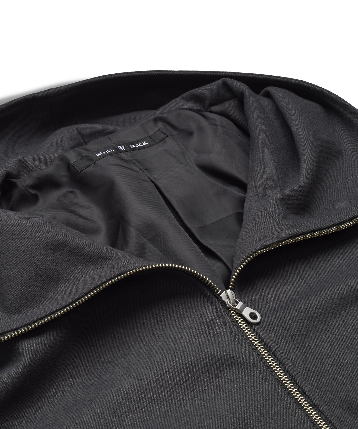 フーデッドBIGハーフコート