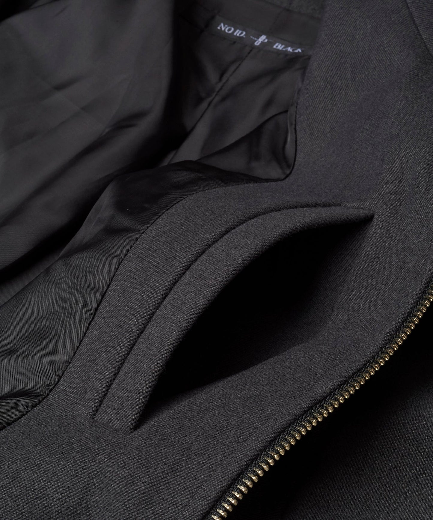 フーデッドBIGハーフコート