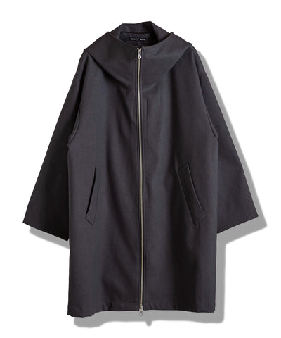 フーデッドBIGハーフコート