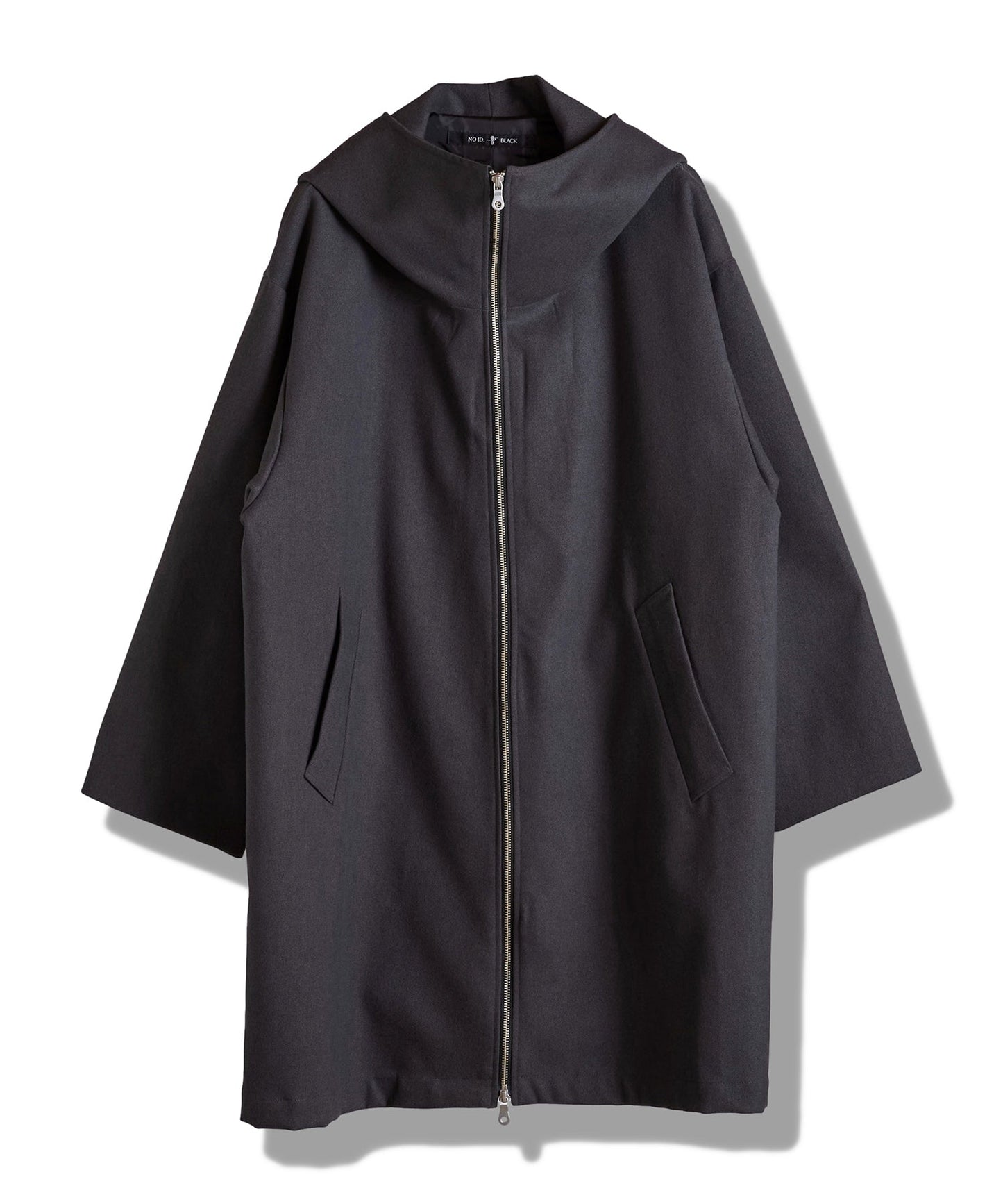 フーデッドBIGハーフコート