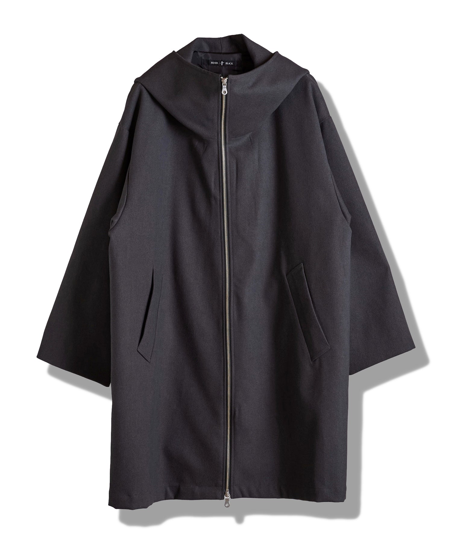 フーデッドBIGハーフコート