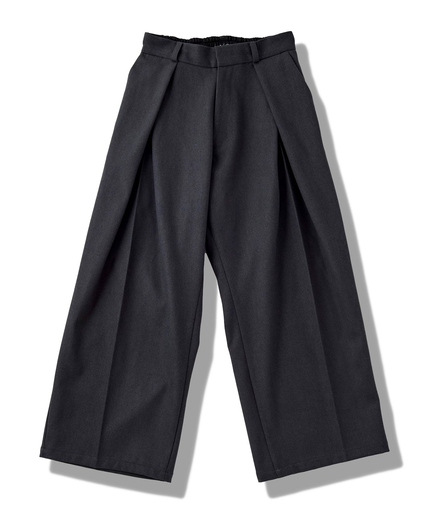 クロスタックワイドトラウザーズ