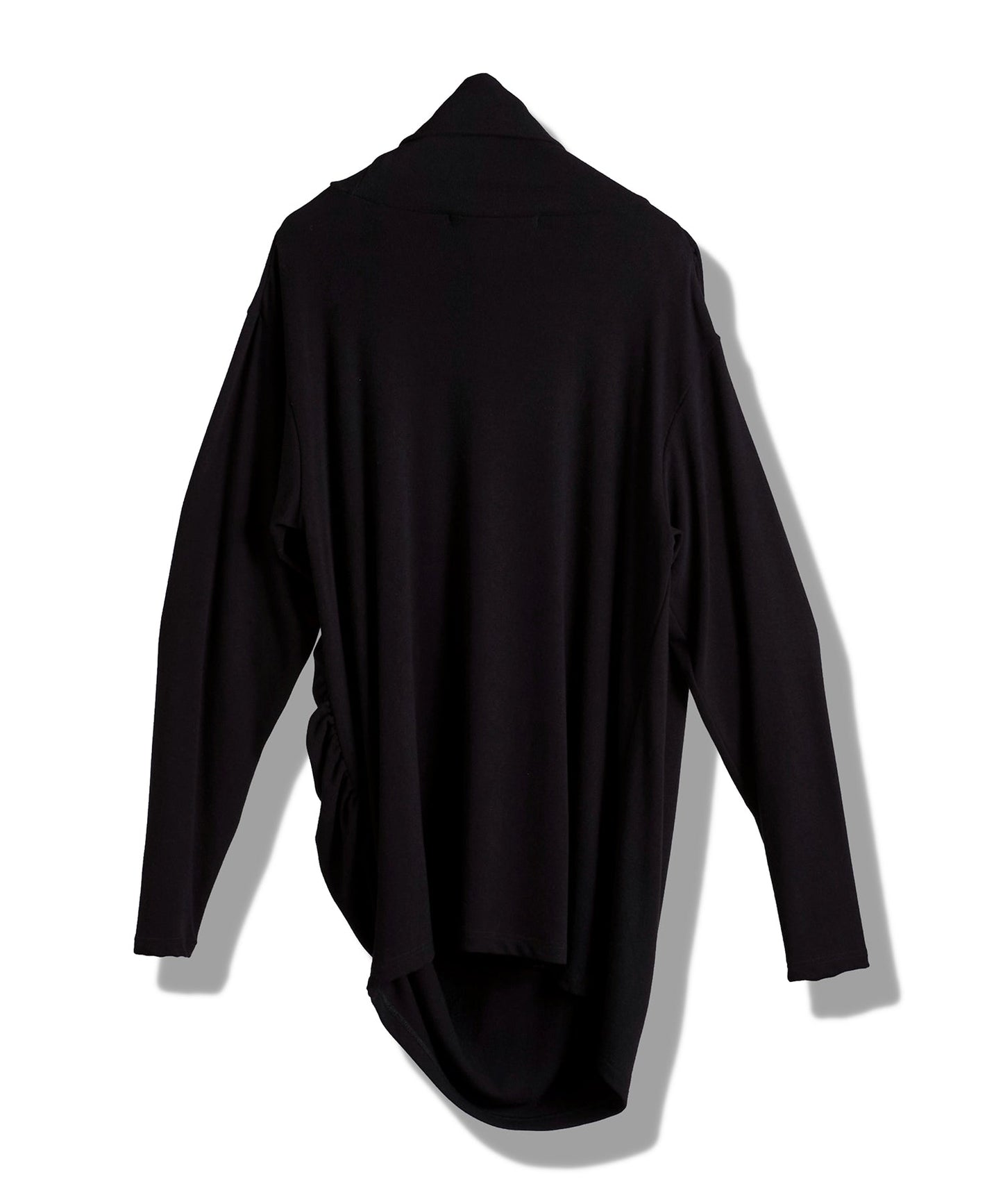 ボリュームネックギャザードレープPO