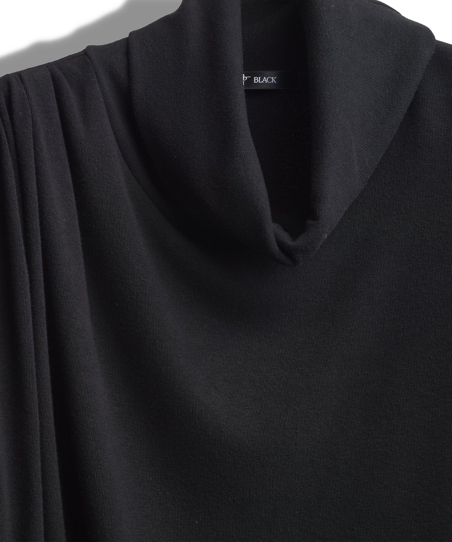 ボリュームネックギャザードレープPO