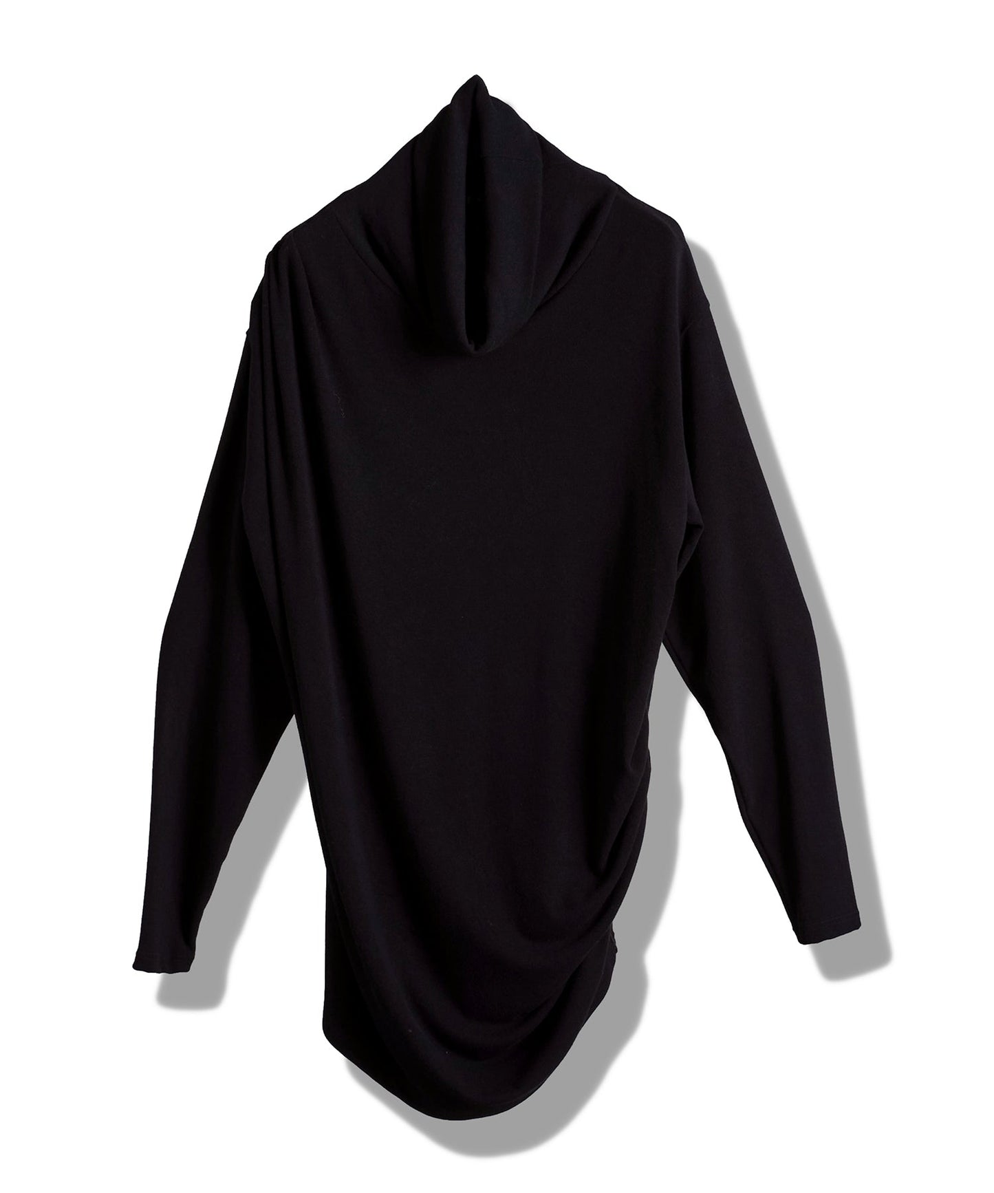 ボリュームネックギャザードレープPO