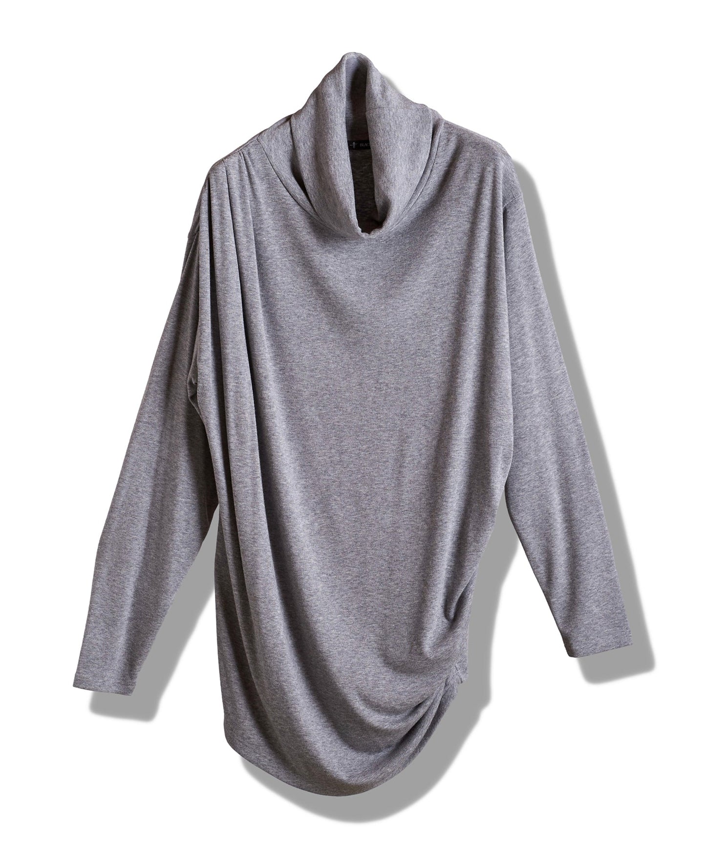 ボリュームネックギャザードレープPO