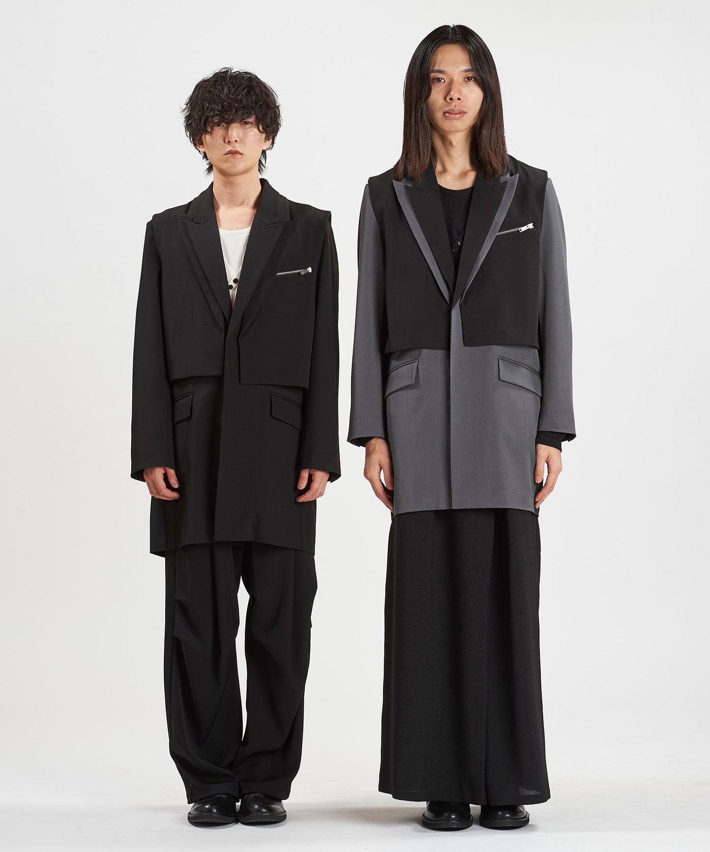 BLACK Model:H169cm / MIX Model:H180cm