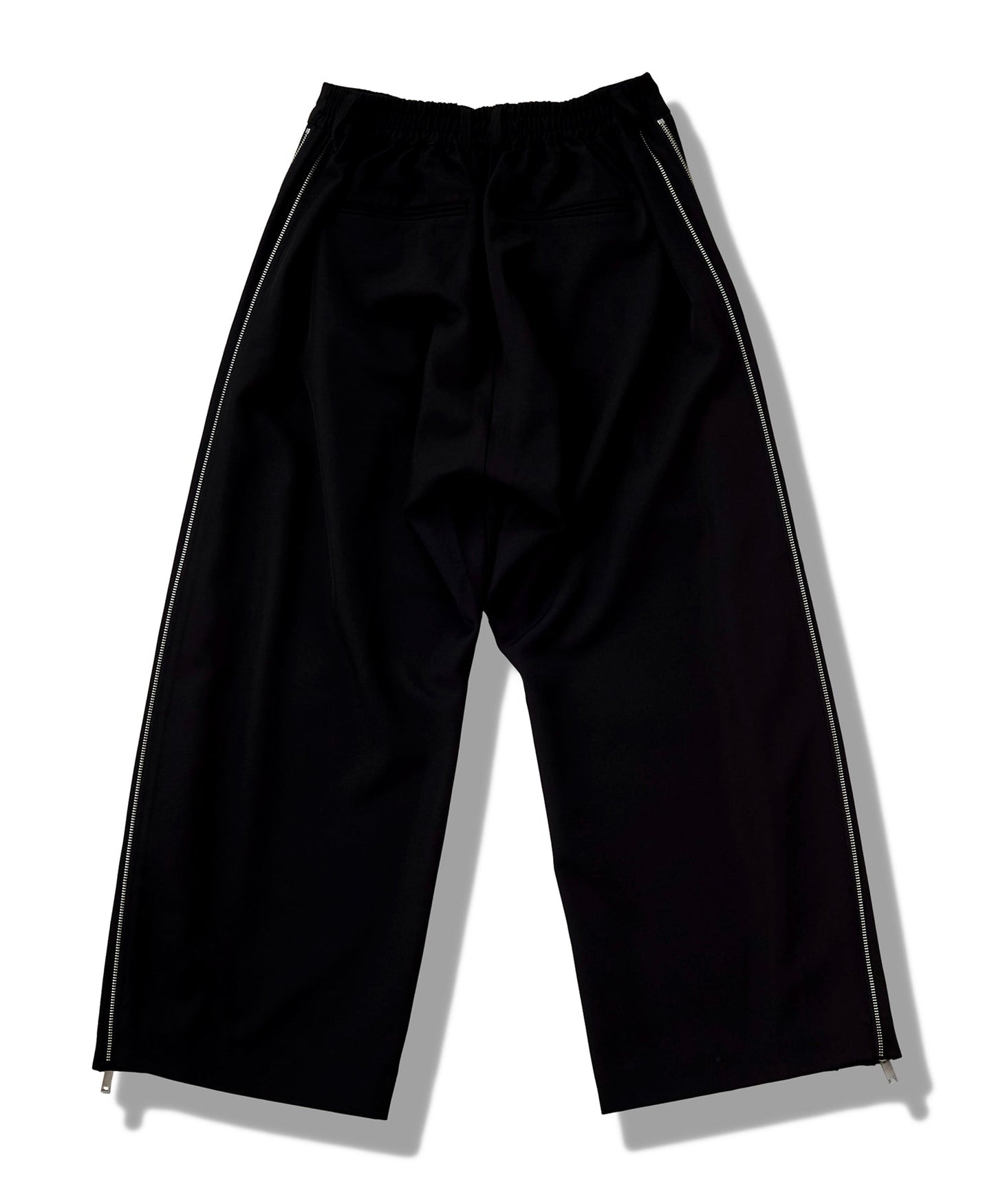 サイドZIPイージーワイドトラウザーズ