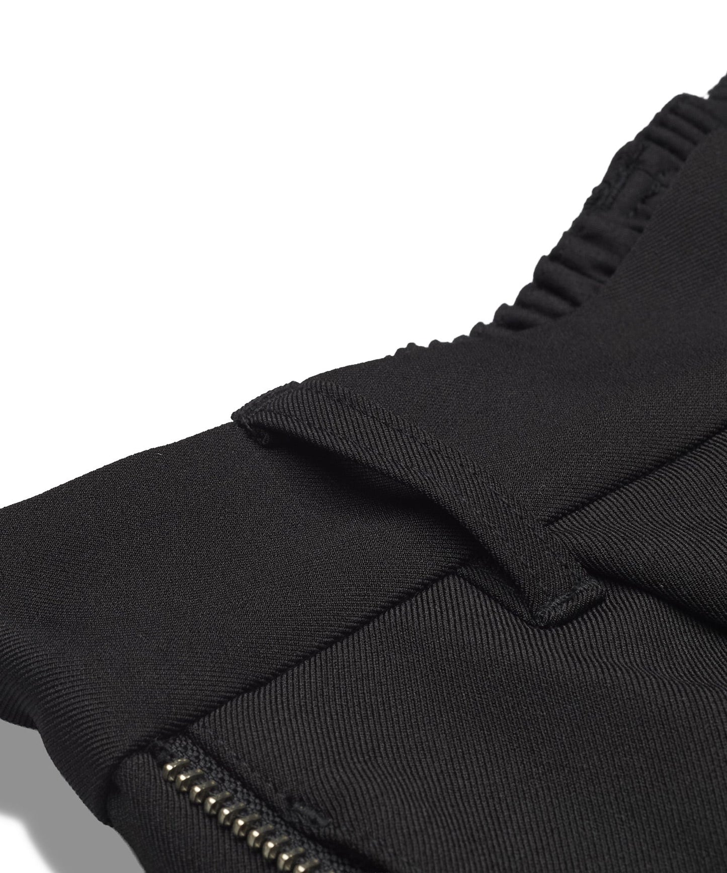 サイドZIPイージーワイドトラウザーズ