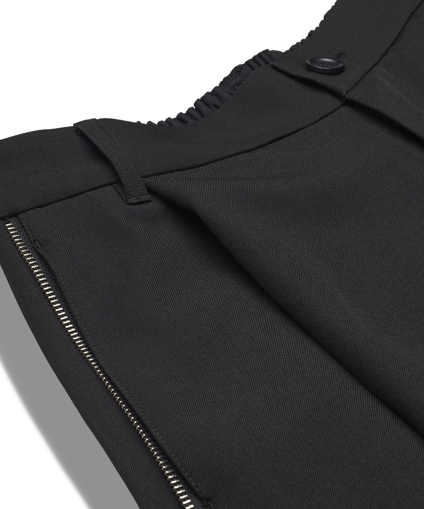 サイドZIPイージーワイドトラウザーズ