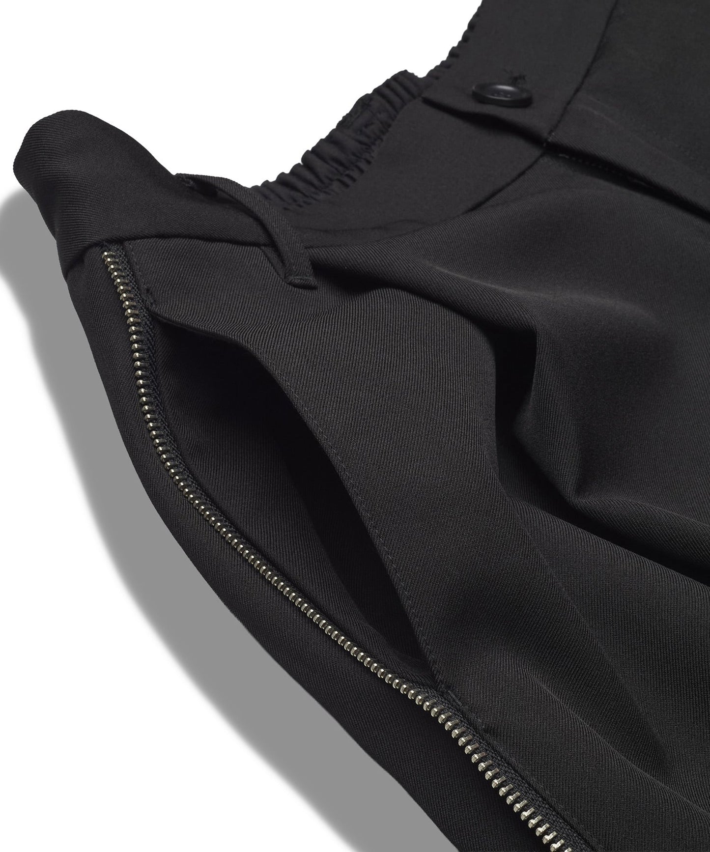 サイドZIPイージーワイドトラウザーズ