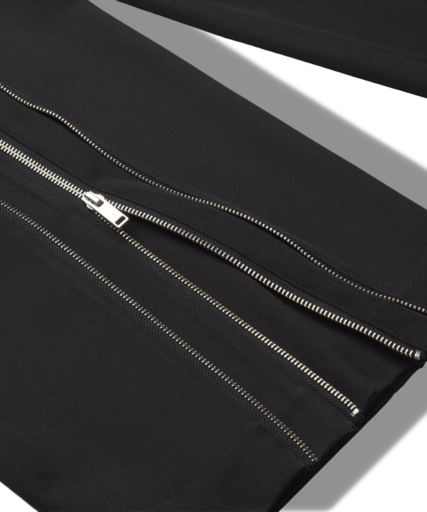 サイドZIPイージーワイドトラウザーズ