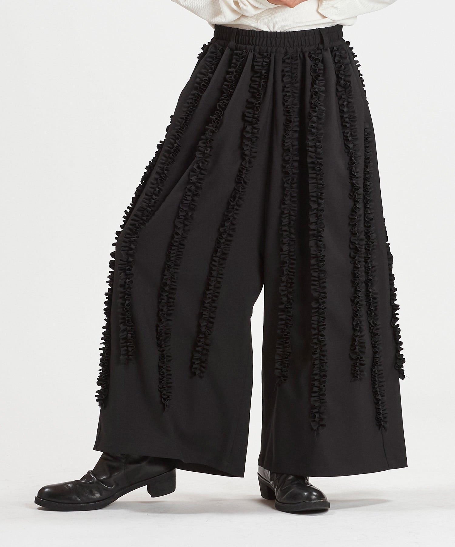 フリルバギートラウザーズ