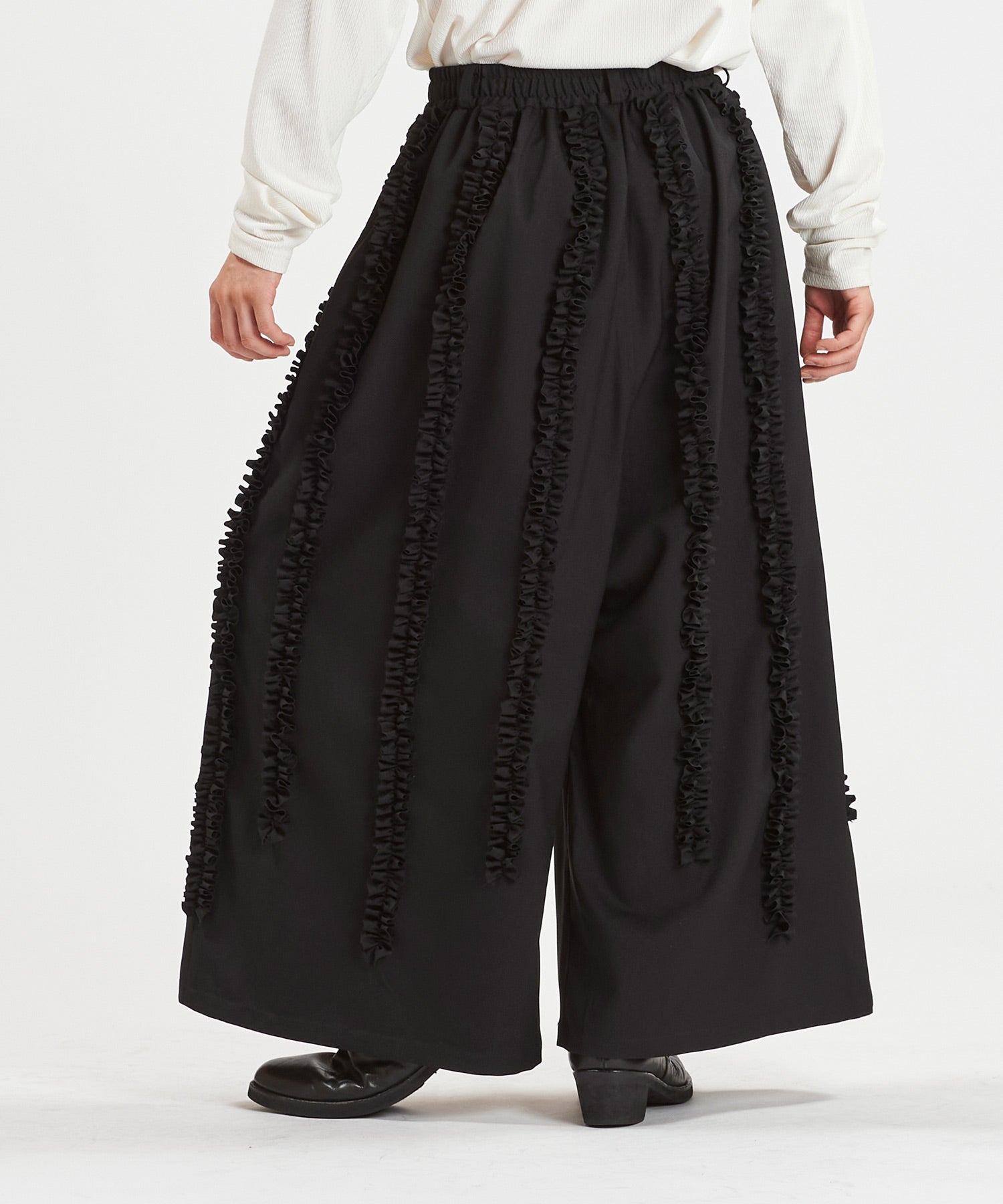 フリルバギートラウザーズ