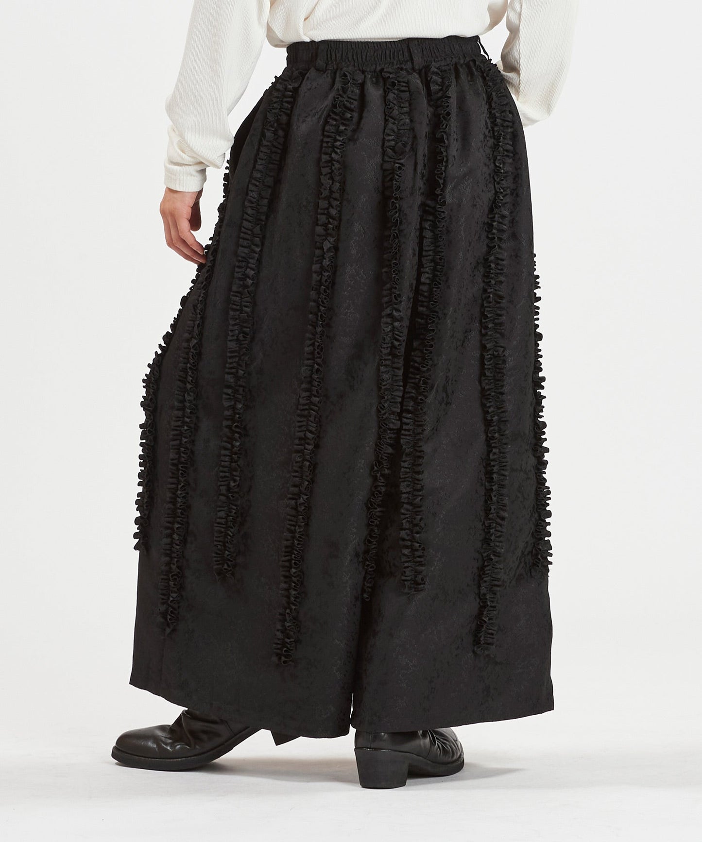 フリルバギートラウザーズ