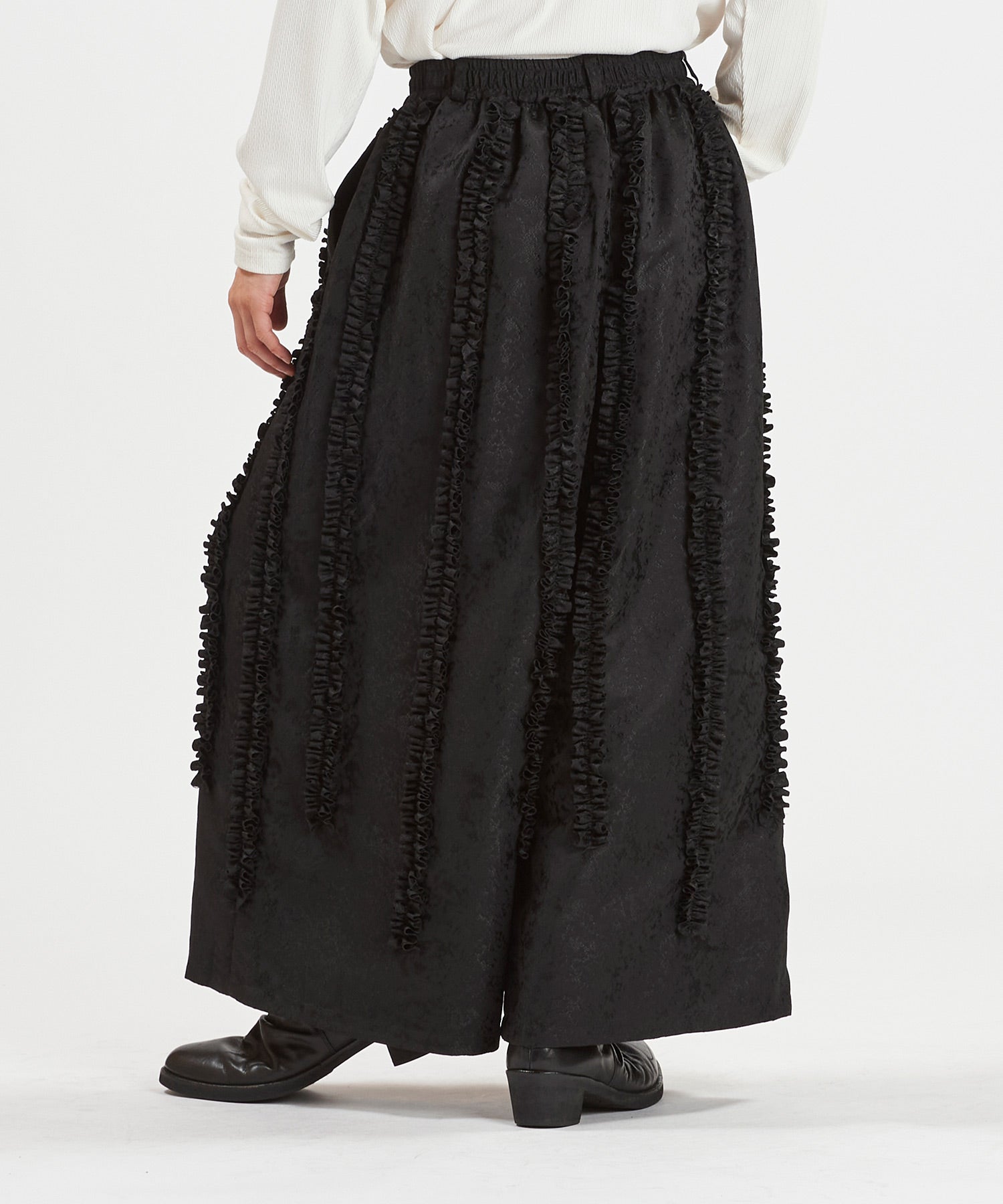 フリルバギートラウザーズ