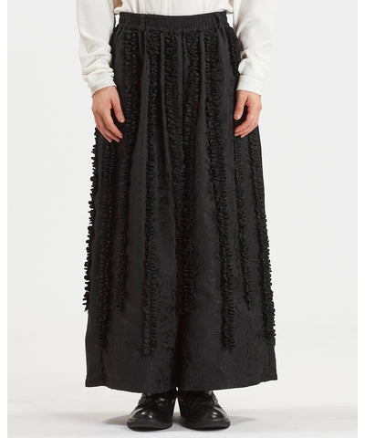 Frilled Baggy Trousers