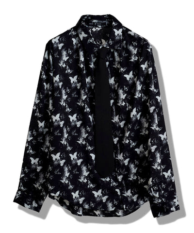 ネクタイ付ネックギャザーBIG-SH