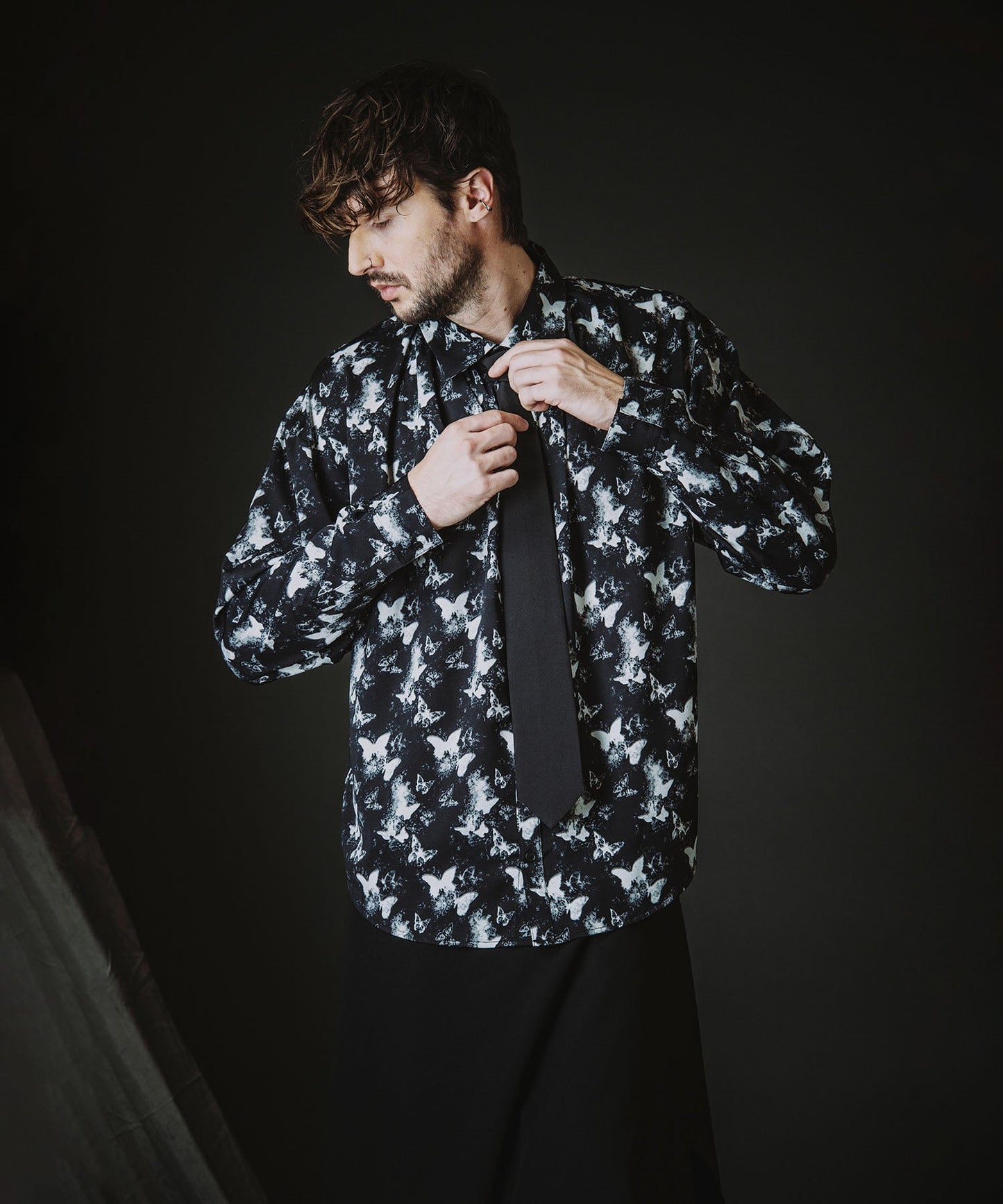 ネクタイ付ネックギャザーBIG-SH