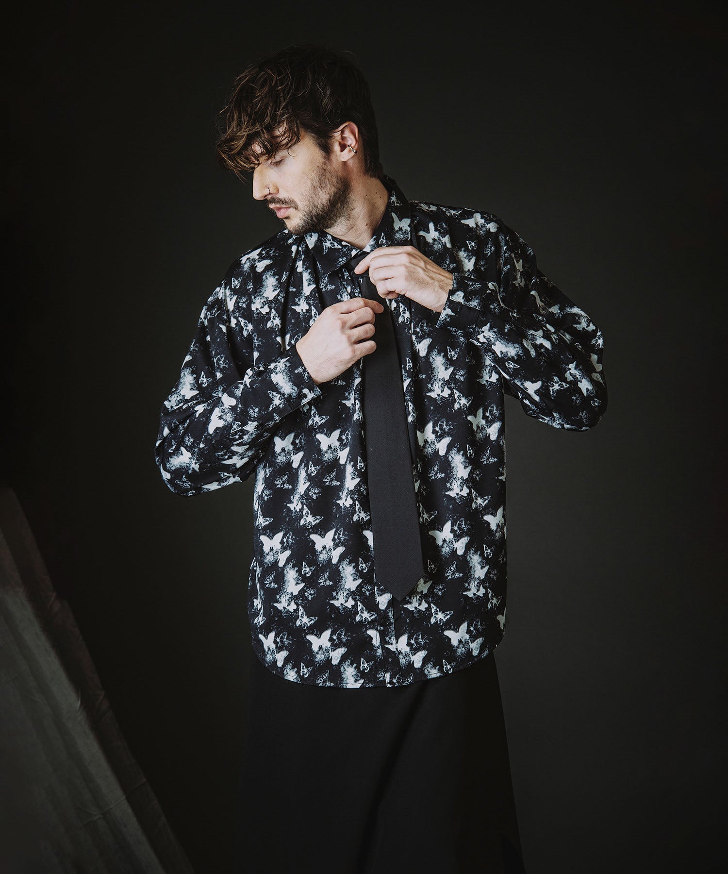 ネクタイ付ネックギャザーBIG-SH