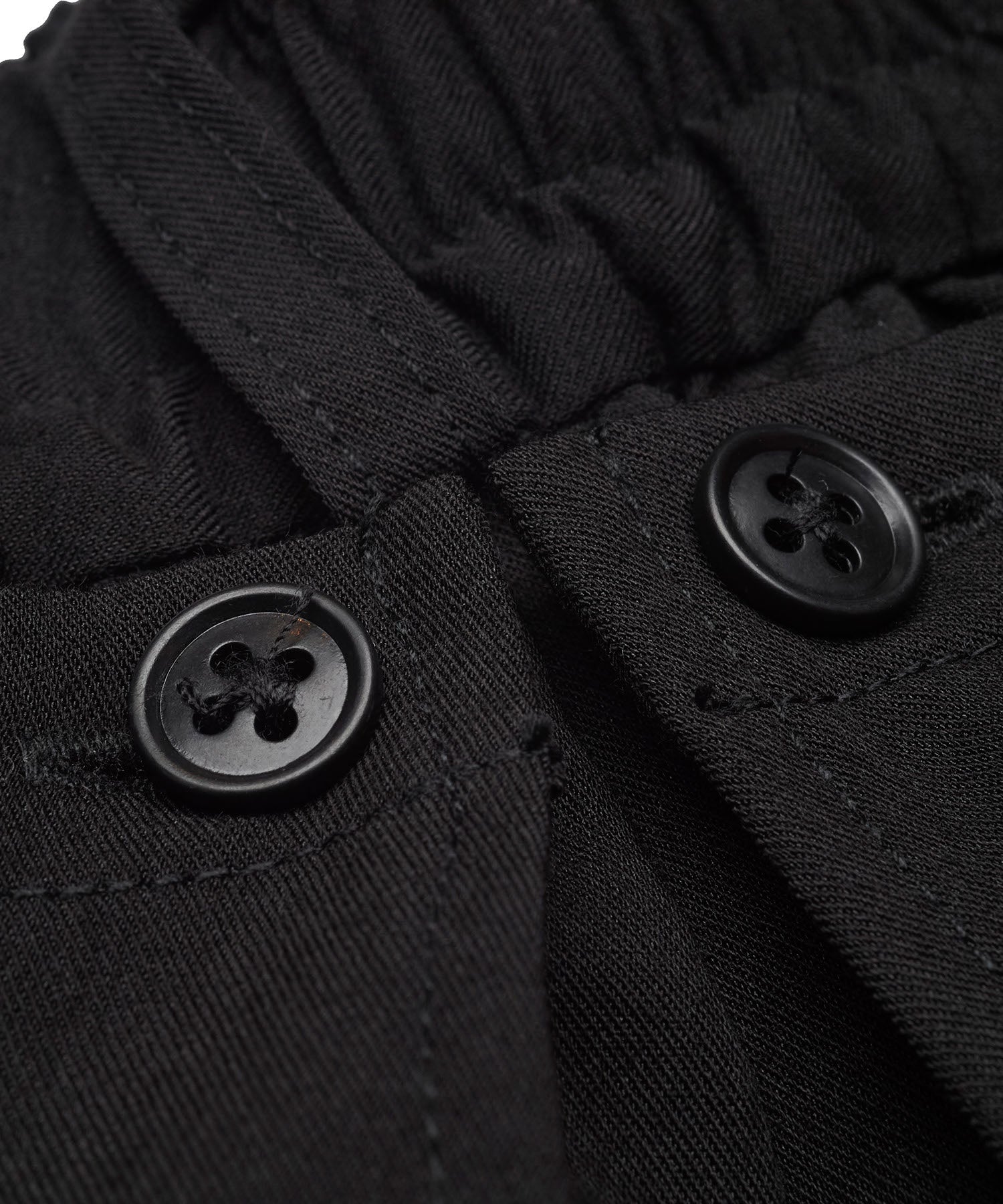 レイヤードケープバギートラウザーズ