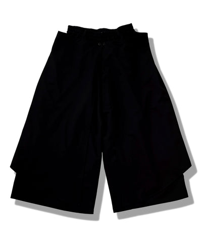 レイヤードケープバギートラウザーズ