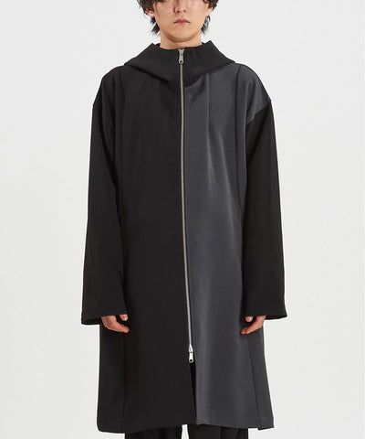 チェンジングフーデッドコート