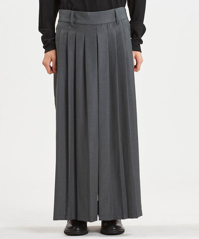 ハカマプリーツトラウザーズ