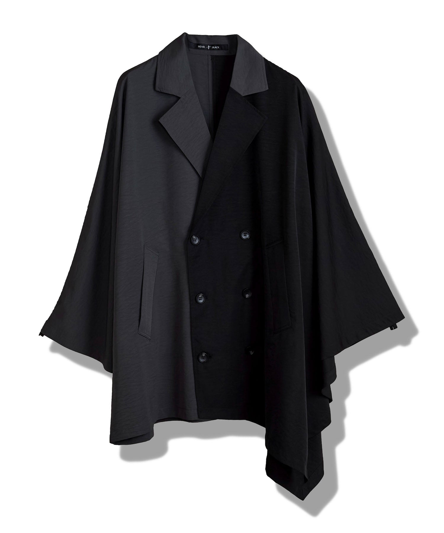 アシンメトリーダブルブレストコート
