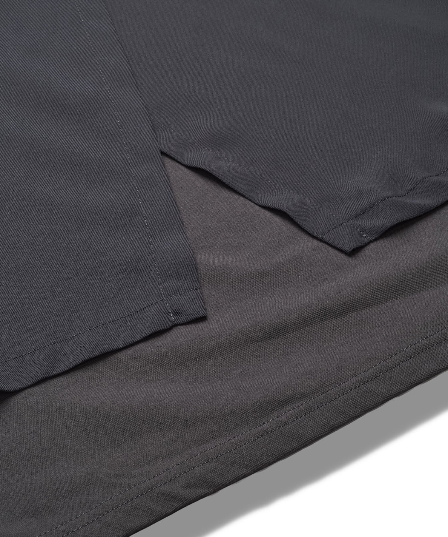 スリットレイヤード8分袖BIG-T