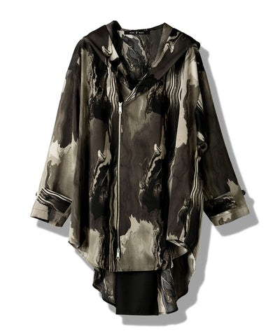 ライダースZIPフードコート