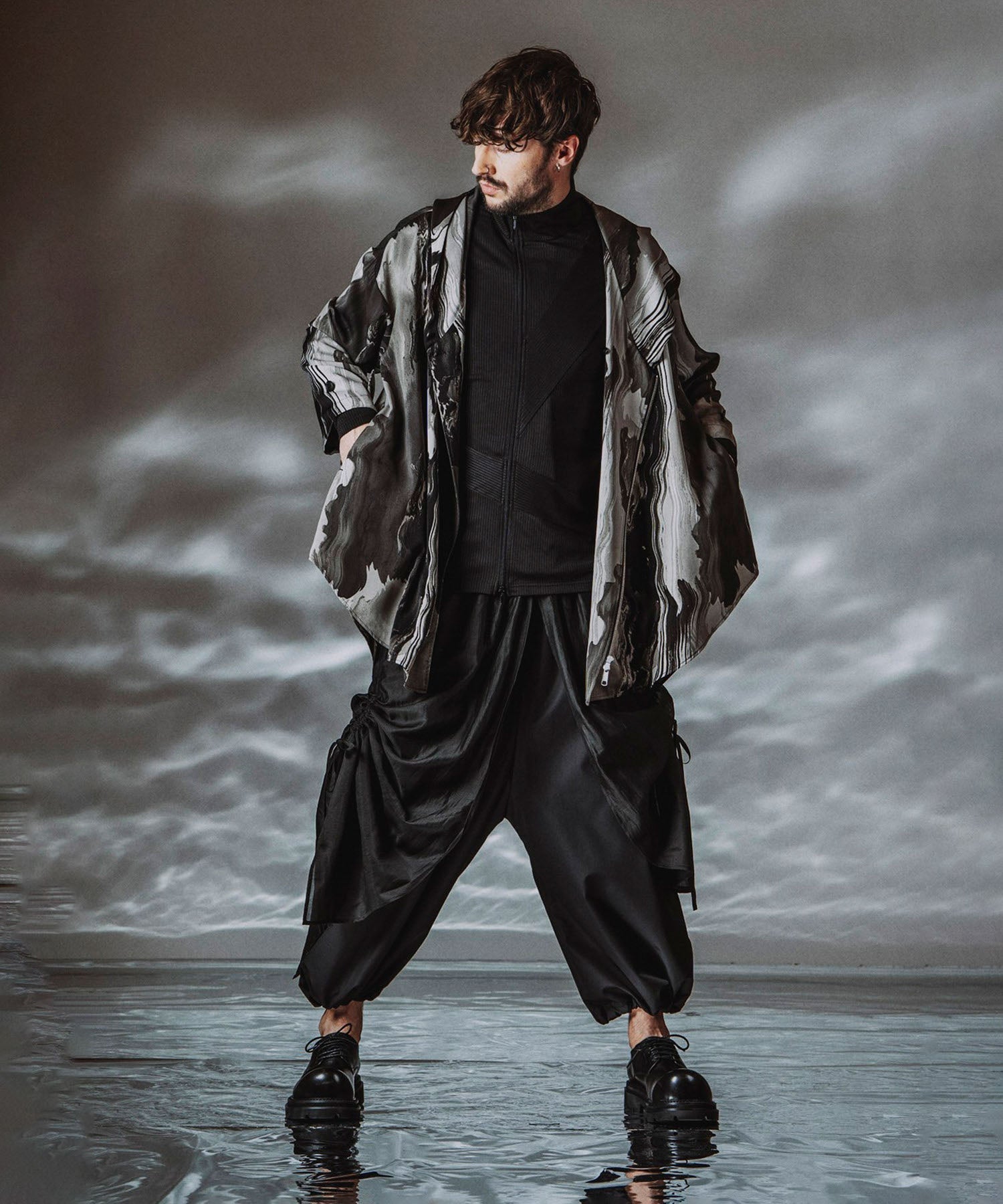 PATTERN1 Model:H182cm